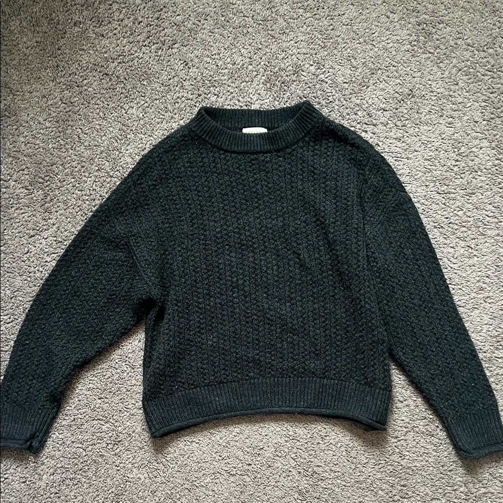 Universal Thread Washed Black Sweater